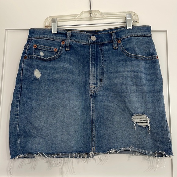 GAP Perfect Denim Mini Skirt - Picture 1 of 3